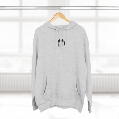 Cozy Three-Panel Fleece Hoodie for Casual Comfort