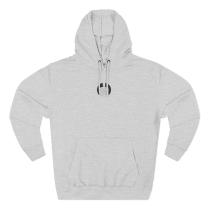 Cozy Three-Panel Fleece Hoodie for Casual Comfort