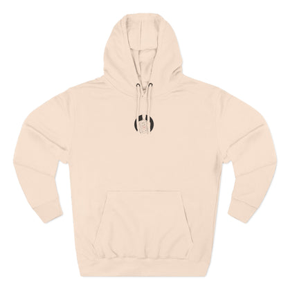 Cozy Three-Panel Fleece Hoodie for Casual Comfort