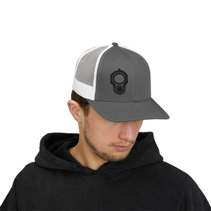 Trucker Cap — Vintage Diving Helmet Snapback Hat